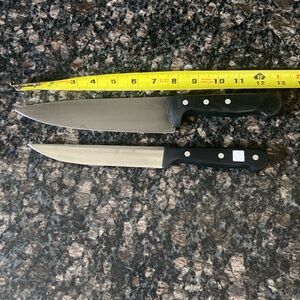 Pair of Wusthof chef knives